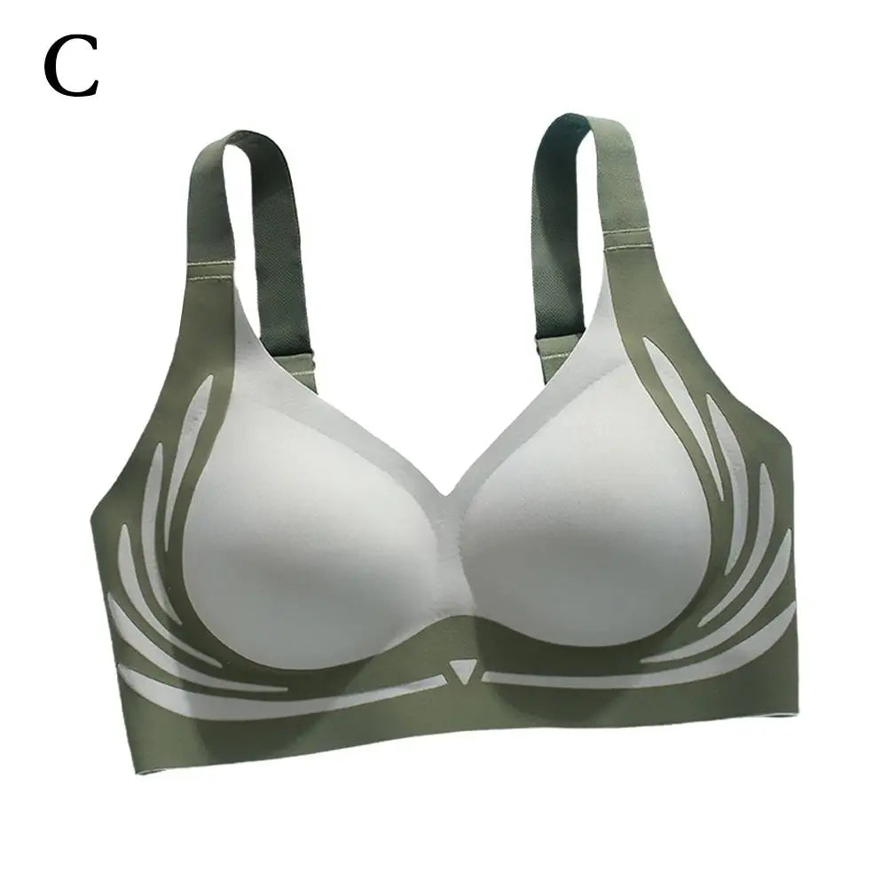 Sujetador Reforzado Sin Aros para Mujer – Antiflacidez, Cómodo, Sin Costuras y Ajustable