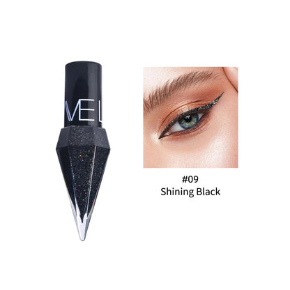 Sombra de Ojos Líquida con Purpurina – Delineador en Barra Resistente al Agua, Acabado Metálico y Brillante para Maquillaje Glam