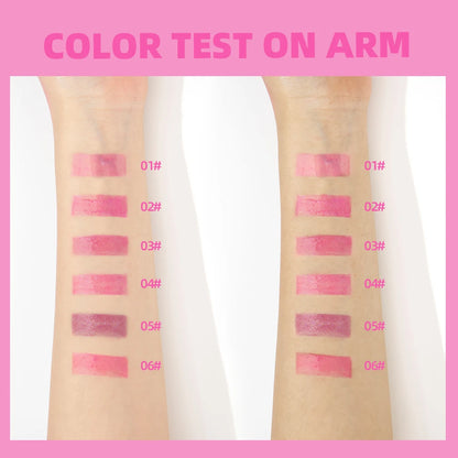Aceite Labial Mágico QIBEST Cambia de Color – Brillo Hidratante, Bálsamo Transparente, Efecto Brillante e Impermeable
