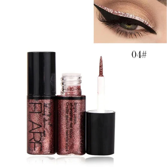 Delineador de Ojos Líquido con Sello y Punta Fina – Waterproof, Secado Rápido y Doble Punta para un Acabado Profesional