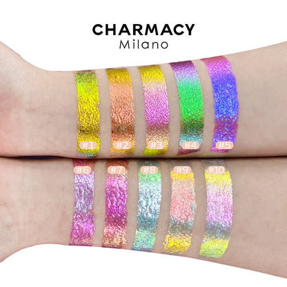 Sombra de Ojos en Gel Profesional Camaleón – Multicromo, Vegana, Alta Pigmentación y Larga Duración