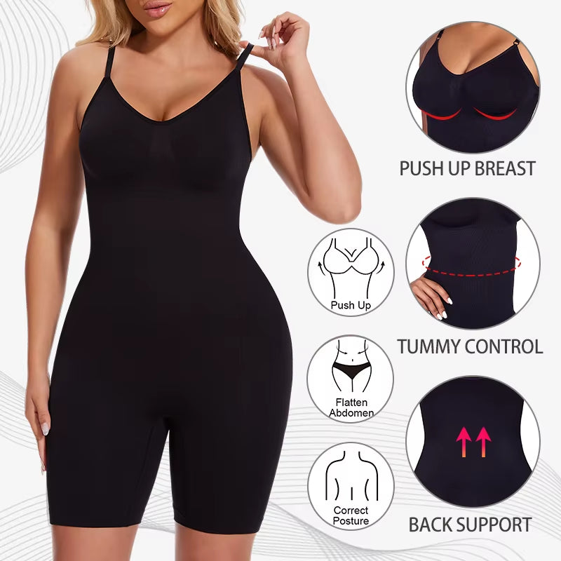 Faja moldeadora femenina, control de abdomen, entrenador de cintura adelgazante, levantador de glúteos