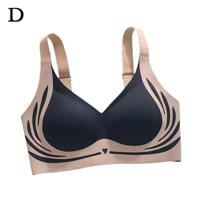 Sujetador Reforzado Sin Aros para Mujer – Antiflacidez, Cómodo, Sin Costuras y Ajustable