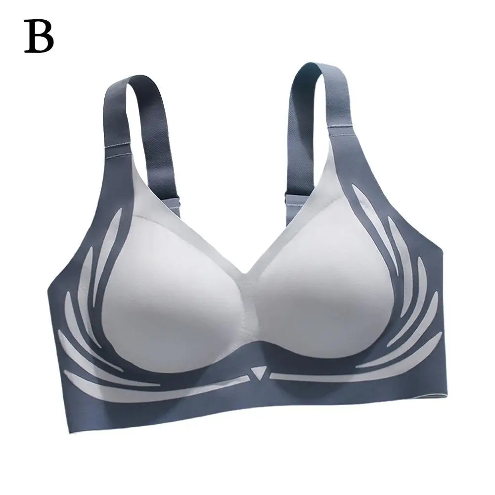 Sujetador Reforzado Sin Aros para Mujer – Antiflacidez, Cómodo, Sin Costuras y Ajustable