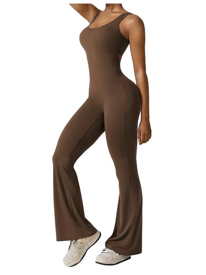 Body Deportivo Sexy con Realce de Cadera y Espalda Descubierta